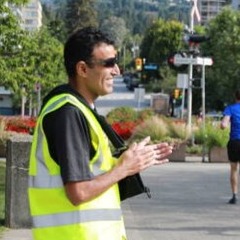 Jay Sidhu volunteering at Ambleside parkrun